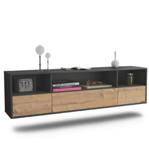 Lowboard Plano, Pinie, hängend (180x49x35cm)