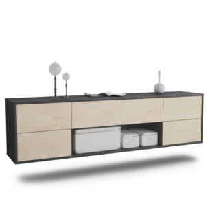 Lowboard Lincoln, Zeder, hängend (180x49x35cm)