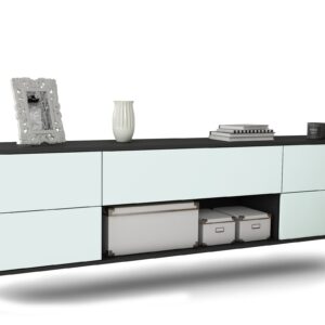 Lowboard Lincoln, Mint, hängend (180x49x35cm)