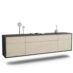 Lowboard Baton Rouge, Zeder, hängend (180x49x35cm)
