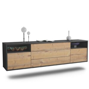 Lowboard Garland, Pinie, hängend (180x49x35cm)