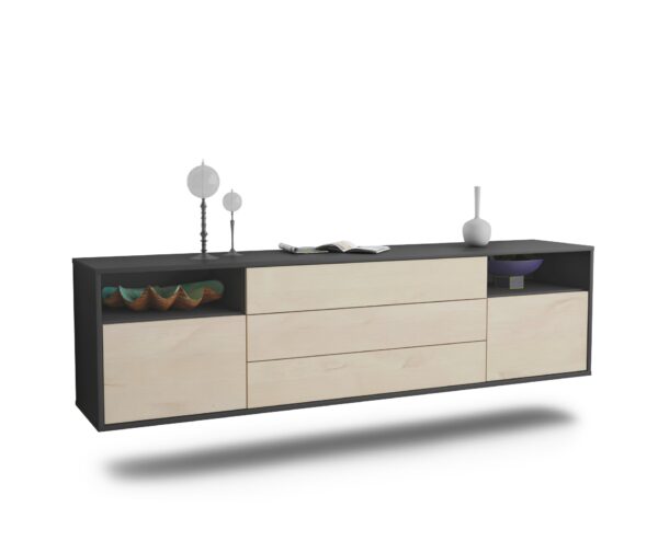 Lowboard Garland, Zeder, hängend (180x49x35cm)