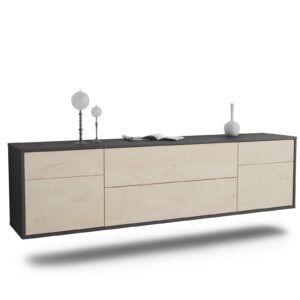 Lowboard Chula Vista, Zeder, hängend (180x49x35cm)