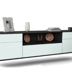 Lowboard Lubbock, Mint, hängend (180x49x35cm)