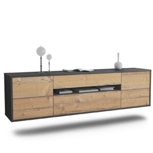 Lowboard Reno, Pinie, hängend (180x49x35cm)
