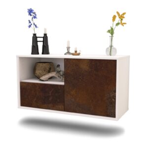 Lowboard Phoenix, Rost, hängend (92x49x35cm)