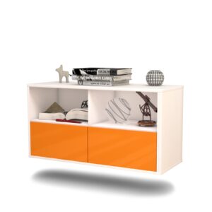 Lowboard San Antonio, Orange, hängend (92x49x35cm)
