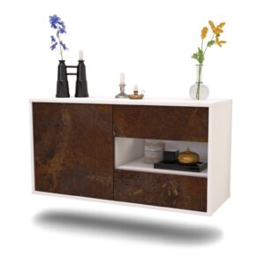 Lowboard Charlotte, Rost, hängend (92x49x35cm)