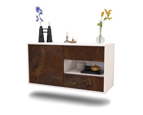 Lowboard Charlotte, Rost, hängend (92x49x35cm)