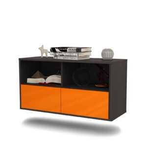 Lowboard San Antonio, Orange, hängend (92x49x35cm)
