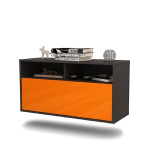 Lowboard Dallas, Orange, hängend (92x49x35cm)