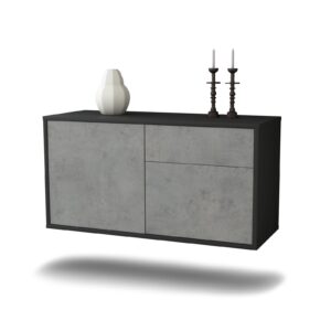 Lowboard San José, Beton, hängend (92x49x35cm)