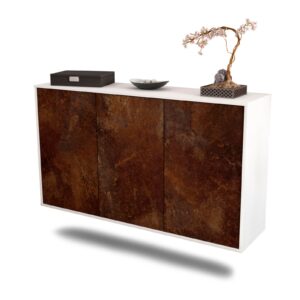 Sideboard Chattanooga, Rost, hängend (136x79x35cm)