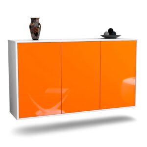 Sideboard Chattanooga, Orange, hängend (136x79x35cm)