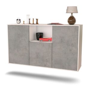 Sideboard Overland Park, Beton, hängend (136x79x35cm)