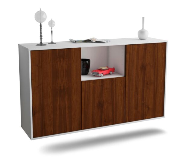 Sideboard Overland Park, Walnuss, hängend (136x79x35cm)