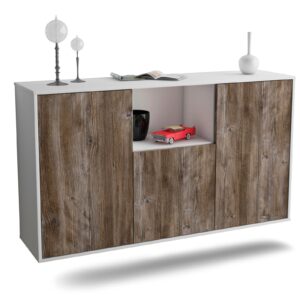Sideboard Overland Park, Treibholz, hängend (136x79x35cm)