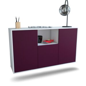 Sideboard Overland Park, Lila, hängend (136x79x35cm)