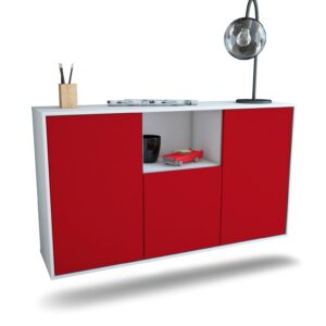 Sideboard Overland Park, Bordeaux, hängend (136x79x35cm)