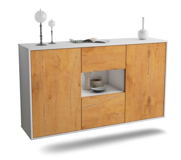Sideboard Tallahassee, Eiche, hängend (136x79x35cm)