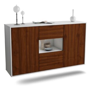 Sideboard Tallahassee, Walnuss, hängend (136x79x35cm)