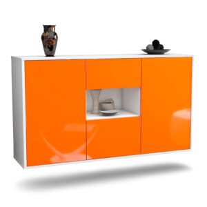 Sideboard Tallahassee, Orange, hängend (136x79x35cm)