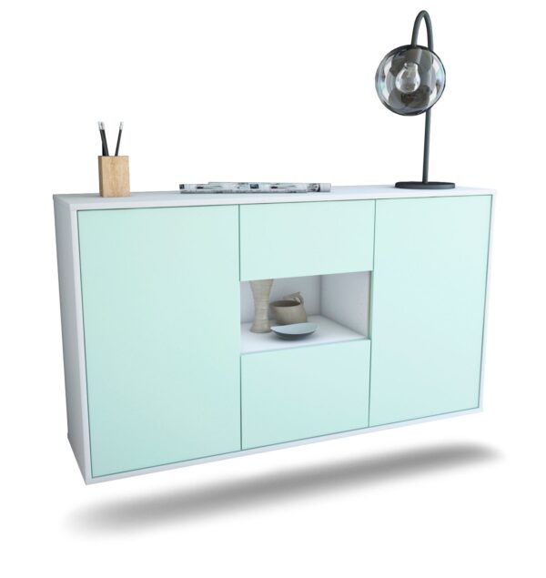 Sideboard Tallahassee, Mint, hängend (136x79x35cm)