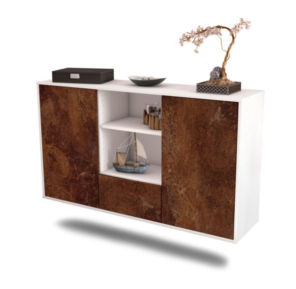 Sideboard Oceanside, Rost, hängend (136x79x35cm)