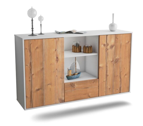 Sideboard Oceanside, Pinie, hängend (136x79x35cm)