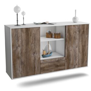 Sideboard Oceanside, Treibholz, hängend (136x79x35cm)