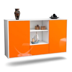 Sideboard Oceanside, Orange, hängend (136x79x35cm)