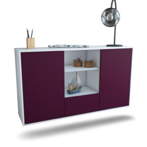 Sideboard Oceanside, Lila, hängend (136x79x35cm)