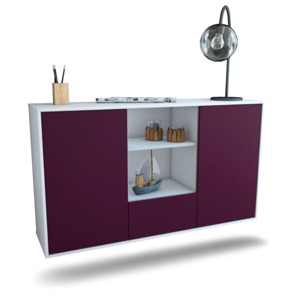 Sideboard Oceanside, Lila, hängend (136x79x35cm)