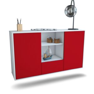 Sideboard Oceanside, Bordeaux, hängend (136x79x35cm)