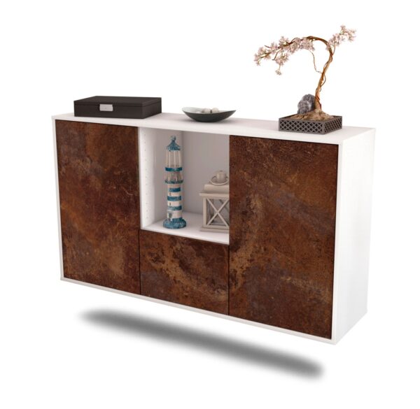 Sideboard Garden Grove, Rost, hängend (136x79x35cm)
