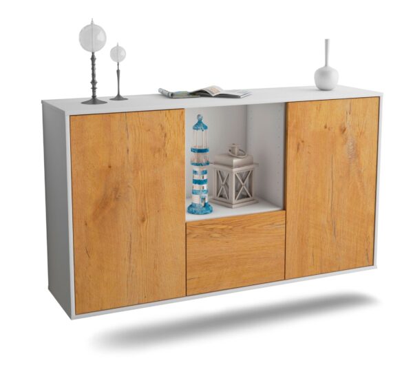 Sideboard Garden Grove, Eiche, hängend (136x79x35cm)