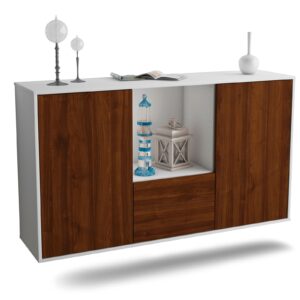 Sideboard Garden Grove, Walnuss, hängend (136x79x35cm)
