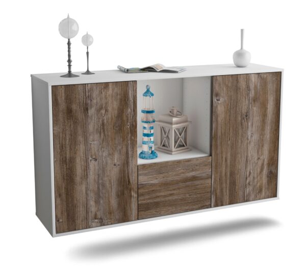Sideboard Garden Grove, Treibholz, hängend (136x79x35cm)