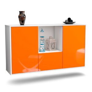 Sideboard Garden Grove, Orange, hängend (136x79x35cm)