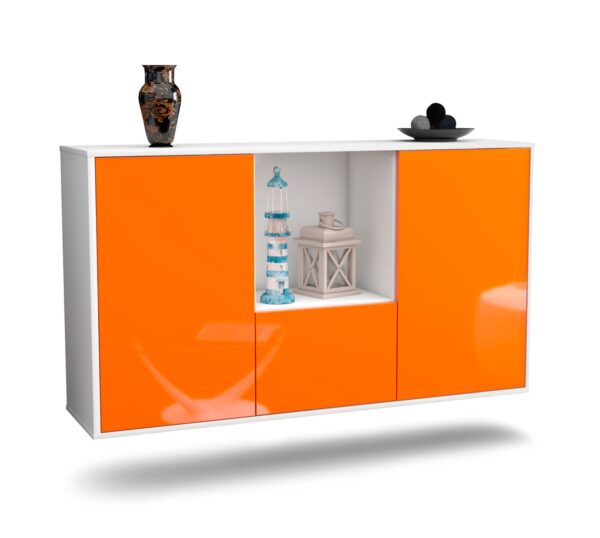 Sideboard Garden Grove, Orange, hängend (136x79x35cm)