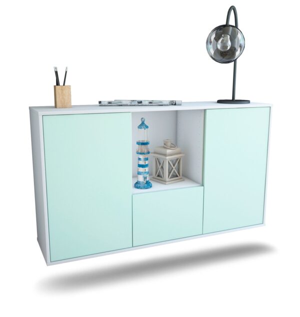 Sideboard Garden Grove, Mint, hängend (136x79x35cm)