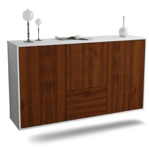 Sideboard Vancouver, Walnuss, hängend (136x79x35cm)