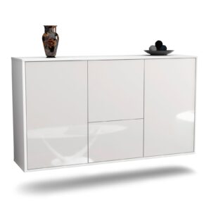 Sideboard Vancouver, Weiß, hängend (136x79x35cm)