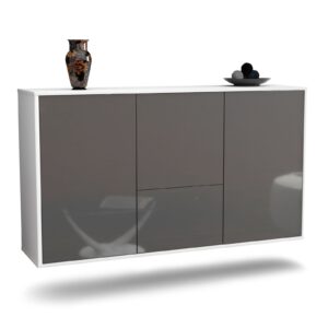 Sideboard Vancouver, Grau, hängend (136x79x35cm)
