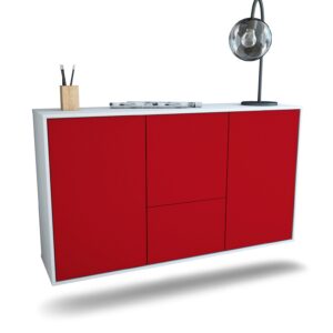 Sideboard Vancouver, Bordeaux, hängend (136x79x35cm)