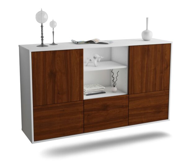 Sideboard Grand Prairie, Walnuss, hängend (136x79x35cm)