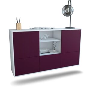 Sideboard Grand Prairie, Lila, hängend (136x79x35cm)