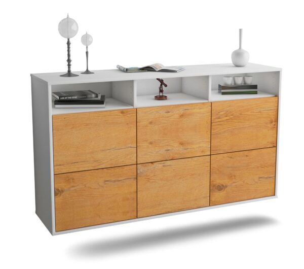 Sideboard Cape Coral, Eiche, hängend (136x79x35cm)