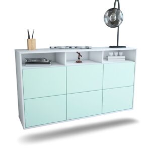 Sideboard Cape Coral, Mint, hängend (136x79x35cm)