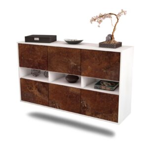 Sideboard Rockford, Rost, hängend (136x79x35cm)